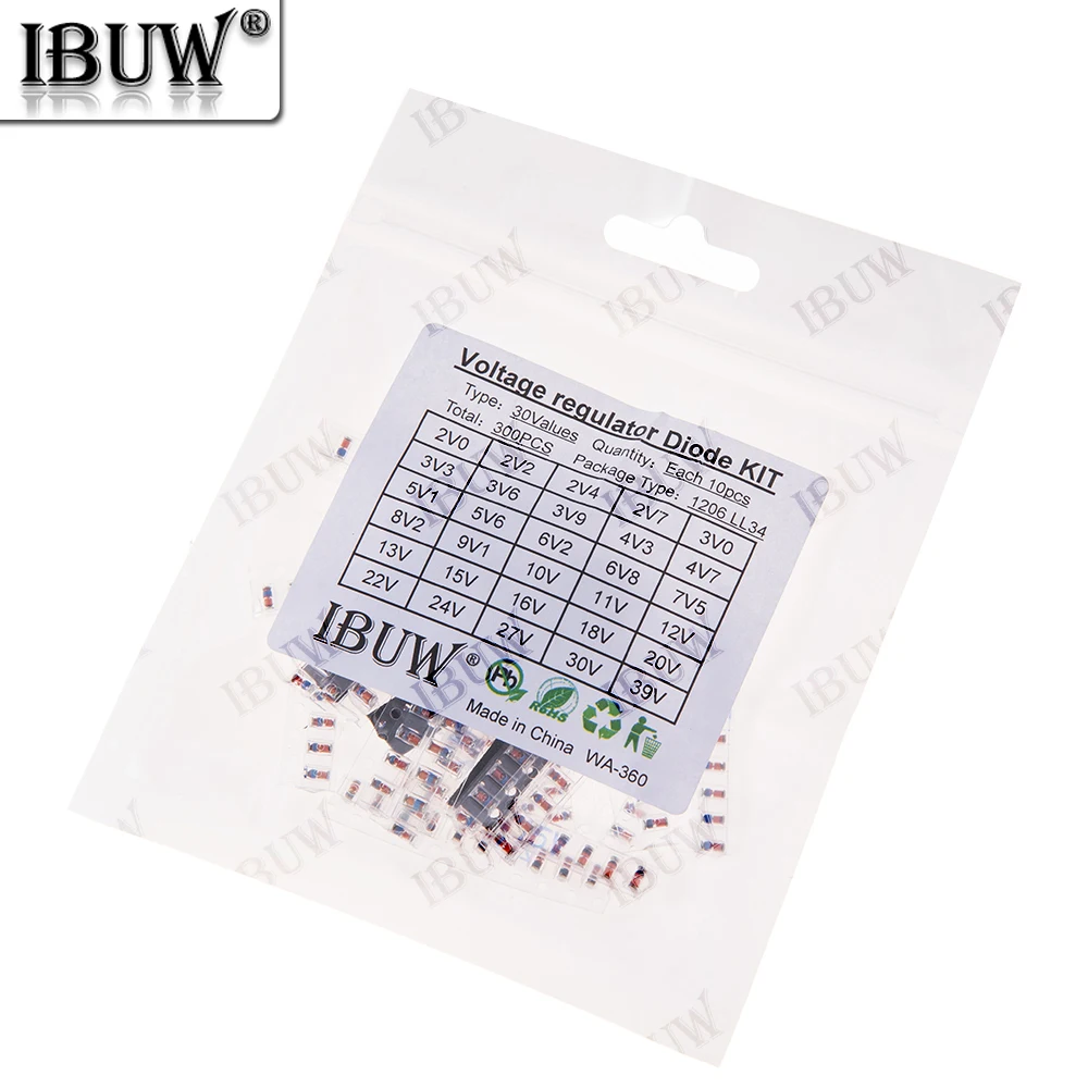 30Values 300Pcs LL3…