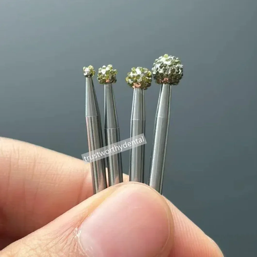Dental Degranulation Burs Kit Osseous Debridement Soft Tissue Removal From Socket Diamond Ball Burs Φ2.2 Φ3.3 Φ4.0 Φ5.0 - Image 5