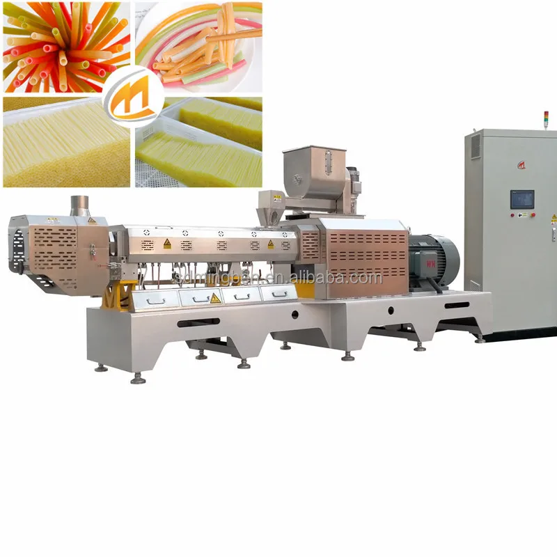 Edible Rice / Pasta / Wheat Disposable Drinking Straw Processing Line / Making Machine view 2
