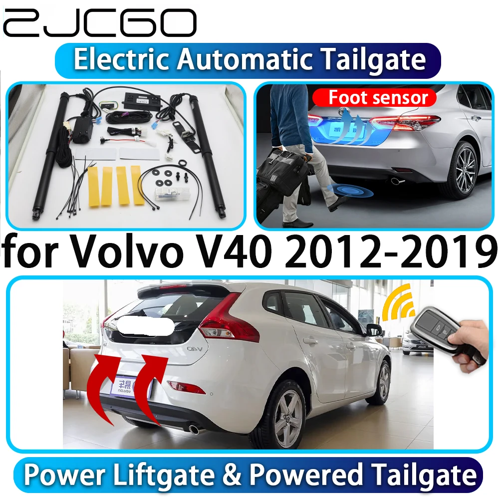 

ZJCGO for Volvo V40 2012-2019 OEM Automatic Power Liftgate Powered Tailgate Intelligent System Car Trunk Lift Control Kit