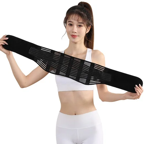 

ISNDNQE thin waist protective suit with abdominal strap, M, 1 fitness item/protective suit fitness protective suit