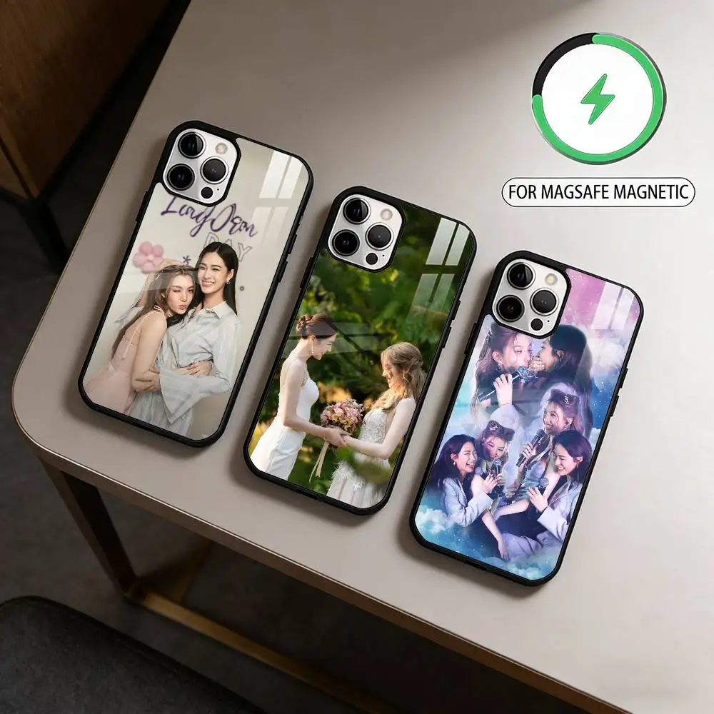 

Чехол Lingorm The Secret of Us Magnetic для беспроводной зарядки MagSafe для iPhone 17, 16, 15, 14, 13, 12, 11 Plus, Pro Max