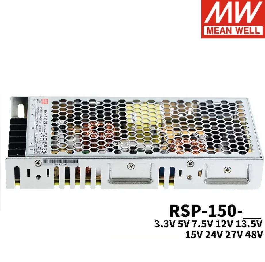 يعني جيدا إمدادات الطاقة LRS-150-12 LRS-150-15 LRS-150-24 LRS-150-36 LRS-150-48 ميانويل LRS 150 واط #2