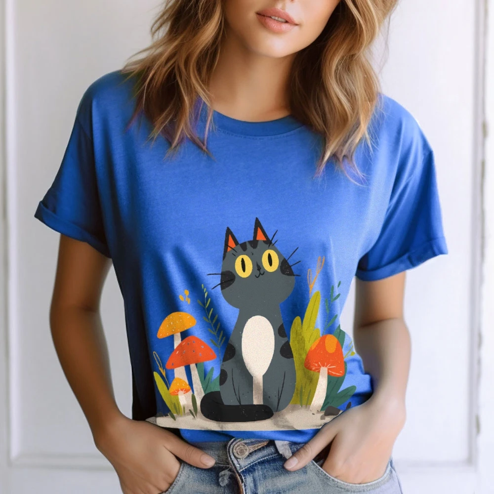 

Tops T-Shirt Dress For Women Rob Zombie Inspired Graphic Cotton Oversized Streetwear Casual Summer Dress Trendy Fashion