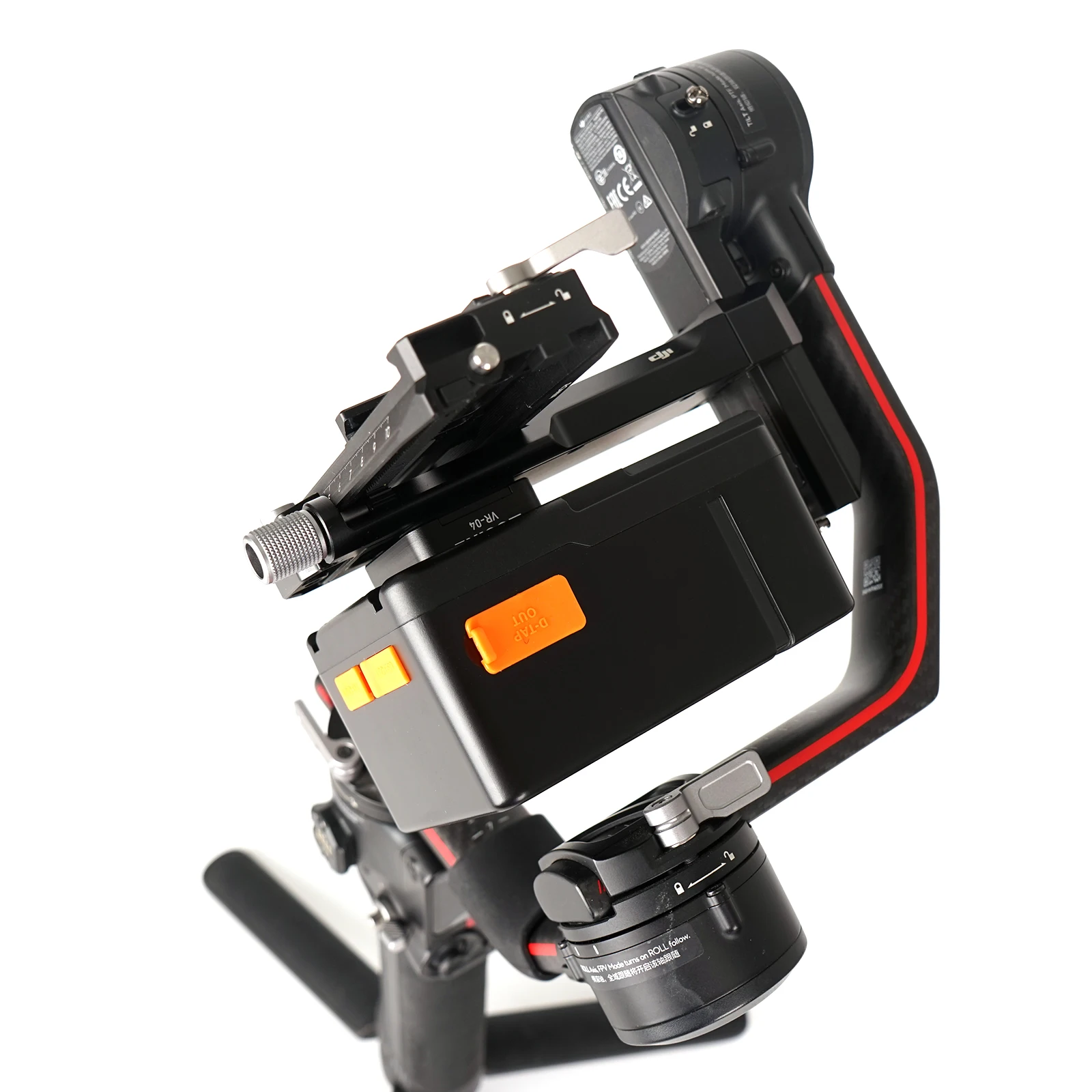 ZGCINE VR-04 V-Mount Batterieplatte für DJI Ronin S2/S3 Stabilisator Kamera-Zubehör V-Mount Batterie V-Lock Plattenadapter – Detail 17