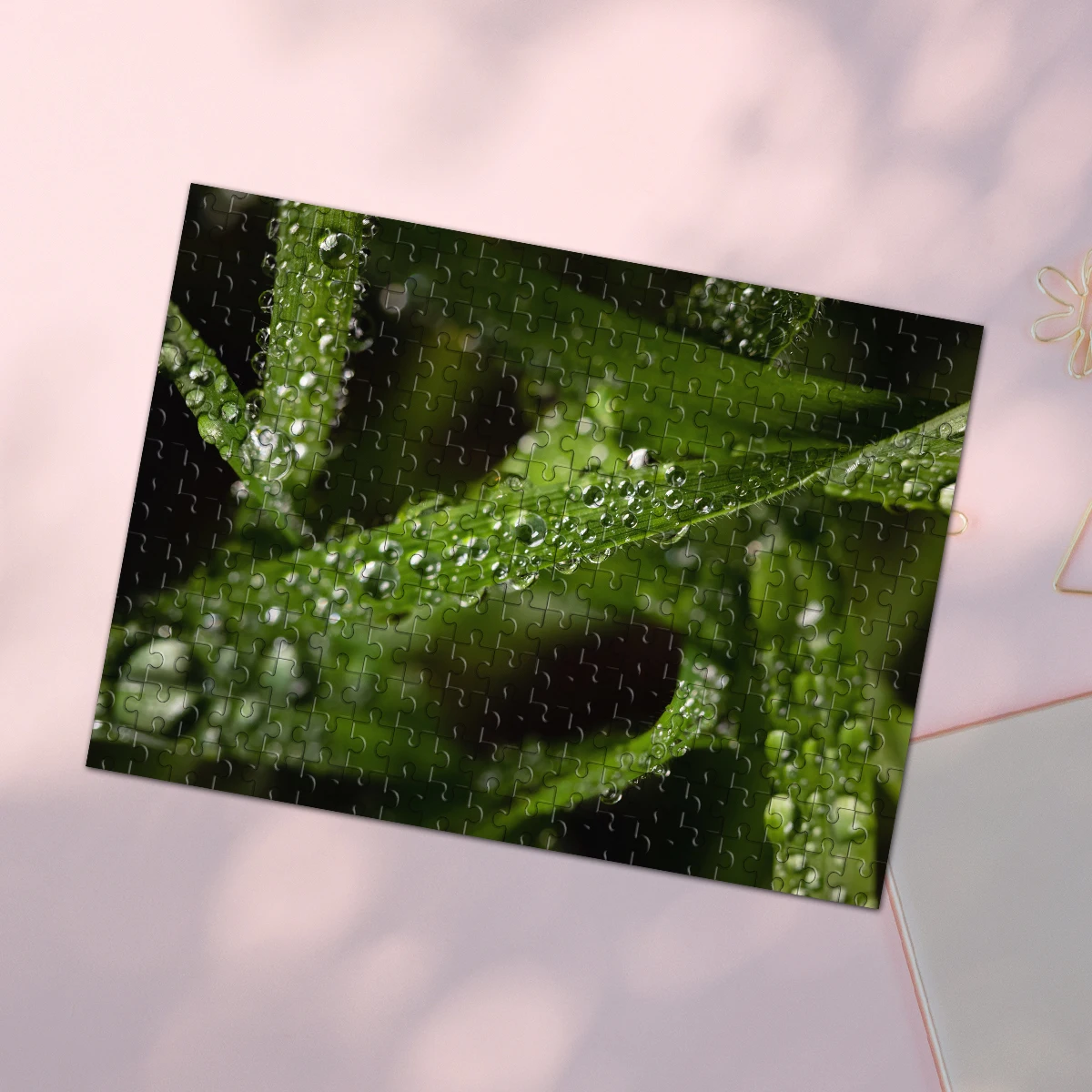 35/300/500/1053pcs Personalized Custom Photo Puzzle plant Family Friendly Intellectual Ornament Personalized Photo Puzzle Gift F