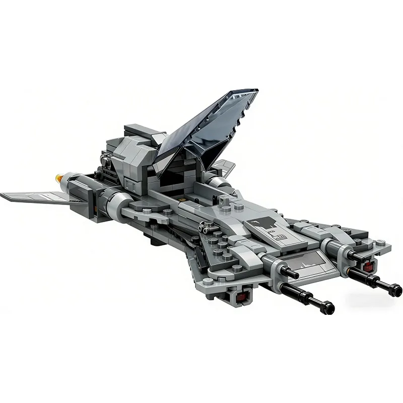 Blocs de construction créatifs Pirate Snub Fighter, 285 pièces, avec 2 figurines, briques de construction, jouet cadeau pour enfants