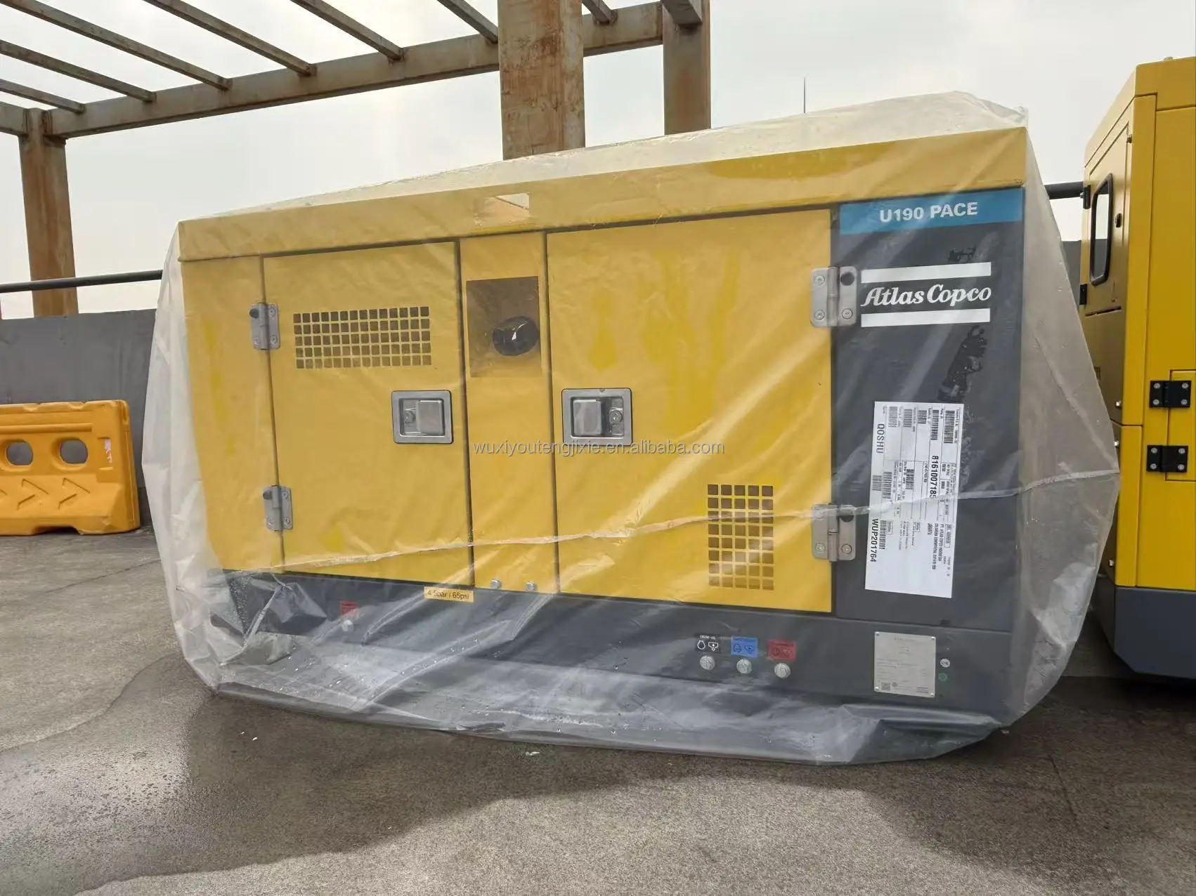 Atlas Copco Generator High Performance QES Generator Ideal For Industrial Emergency Power Backup  Engine 400V Water Cooled