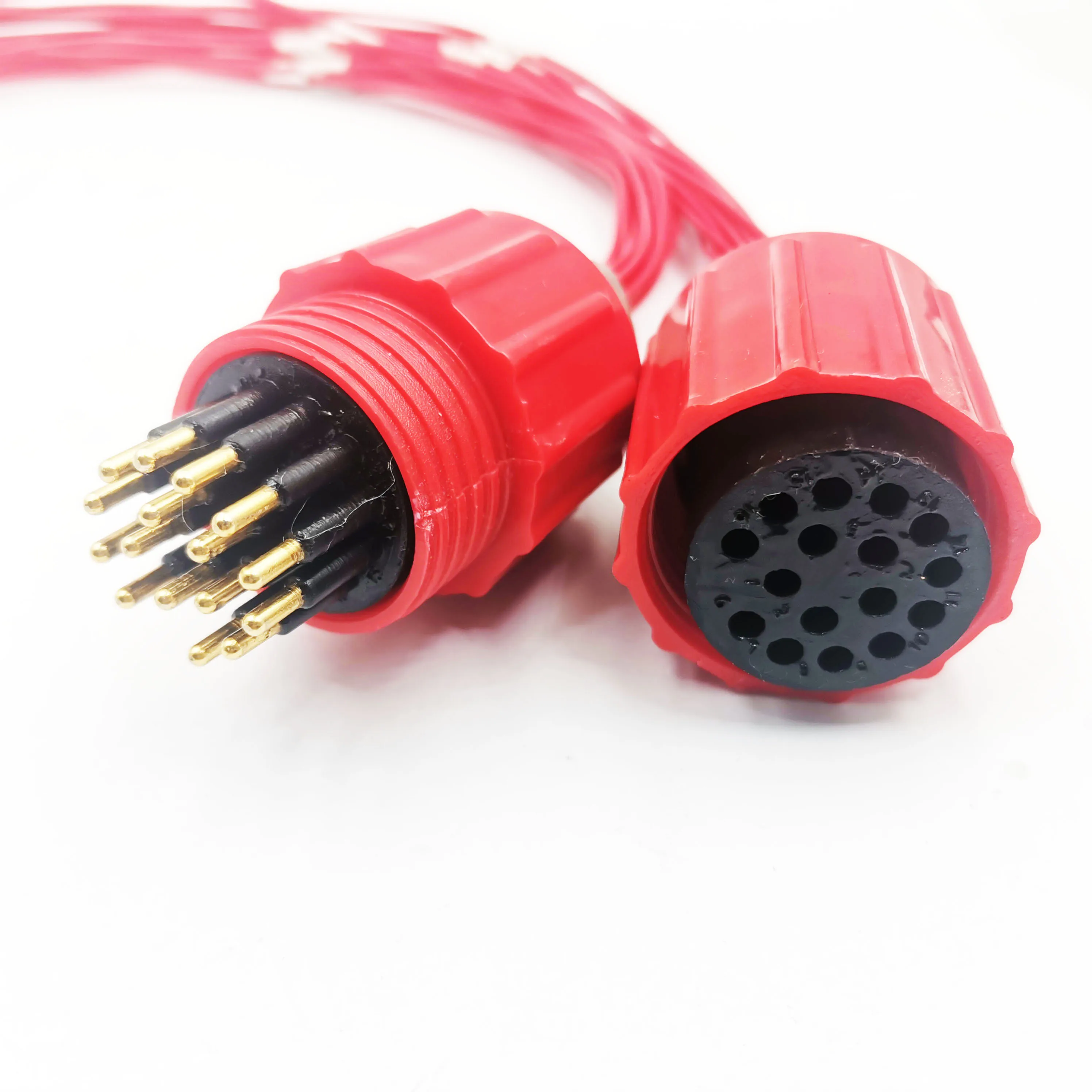 2026 MCBH16M-MCIL16F wet plug underwater communication cable ROV waterproof plug micro circular rubber plug