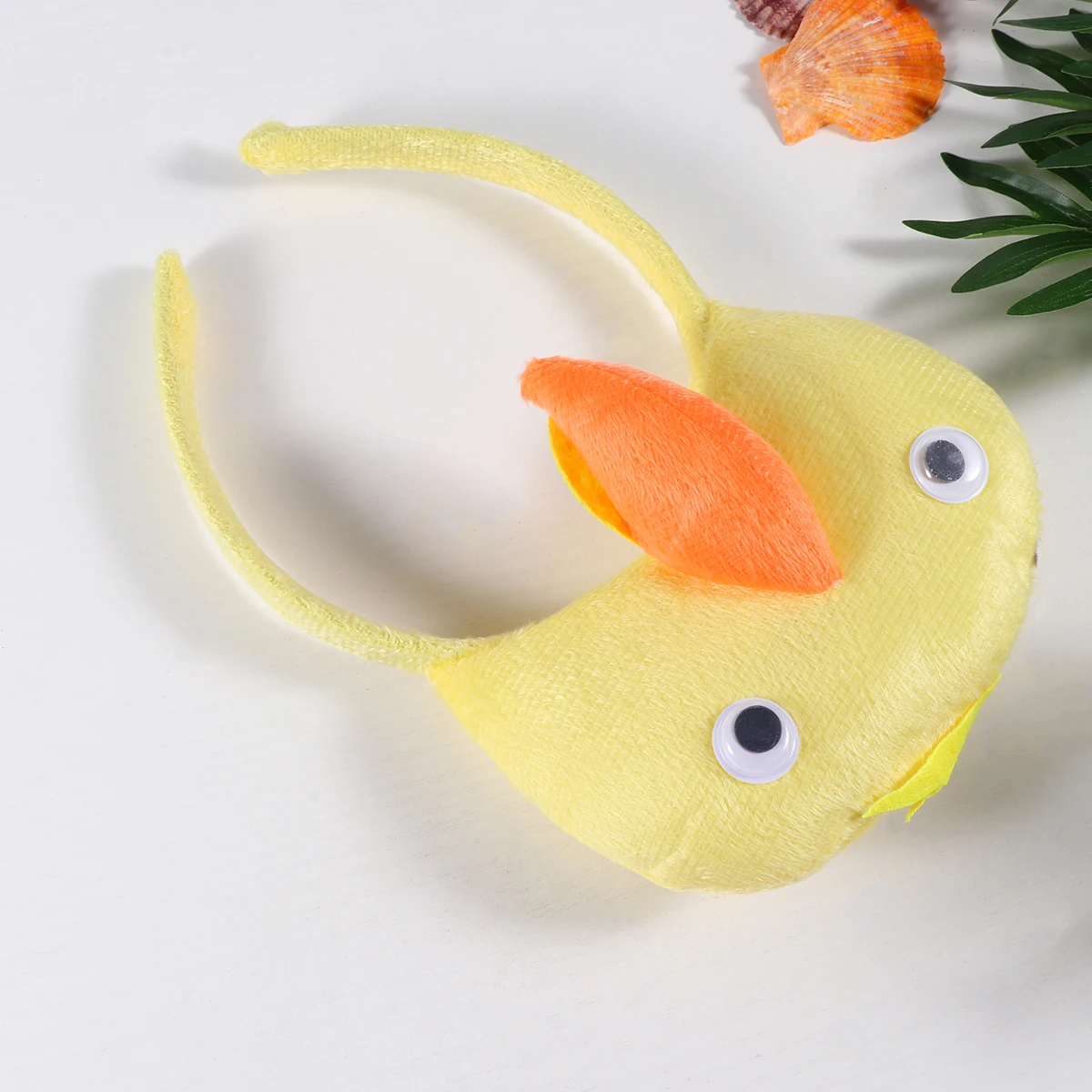 

Yellow Parrot Headband Headdress for Kids Childen Hair Hoop Animal Party Headwear