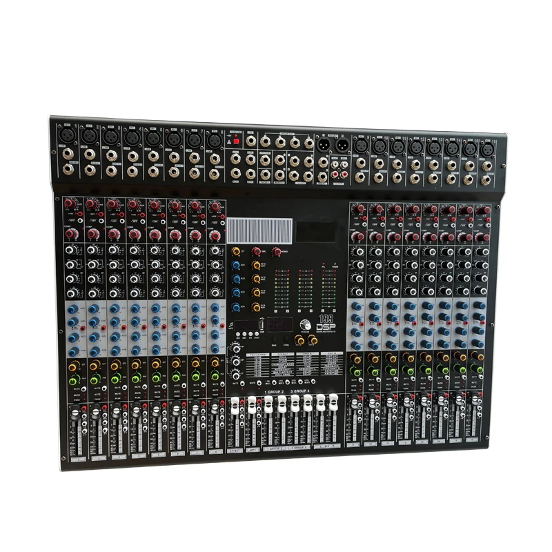 

Aiersi 16 Channels Power Mixer With Mp3 USB Recording Bluetooth