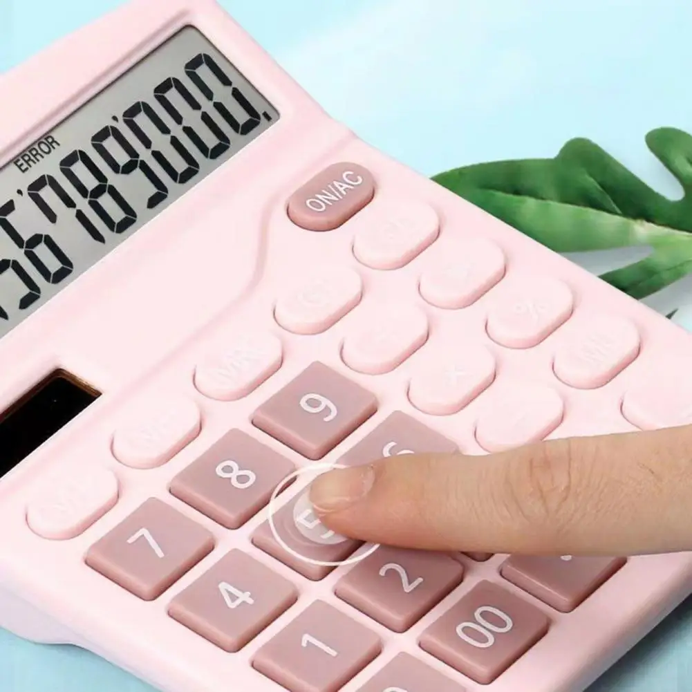 Business Calculator  Convenient Impact Resistant Desktop Calculator Basic Counter  Easy to Carry Mini Calculator