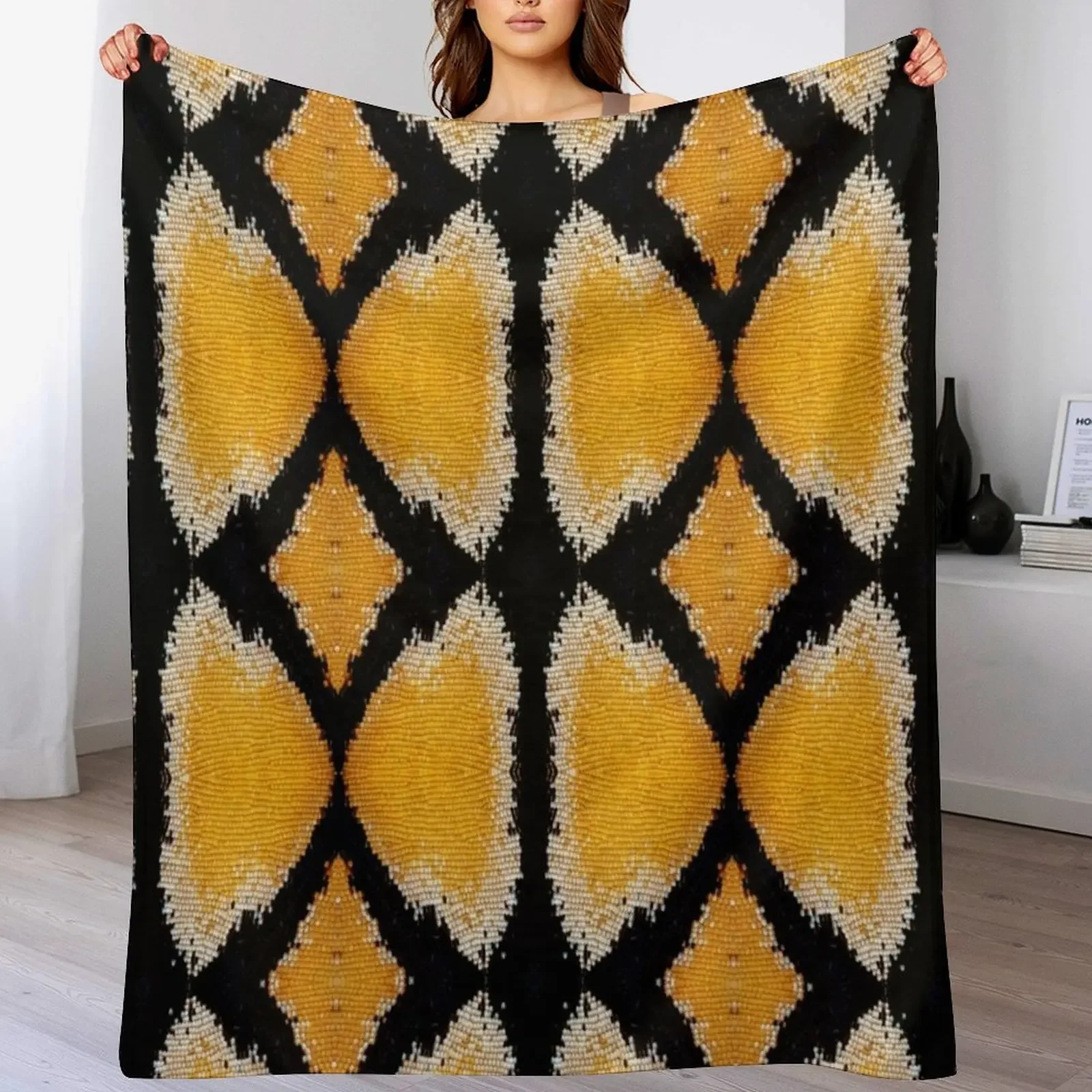 Monarch Throw Blanket Fade Resistant Durable Throw Blanket