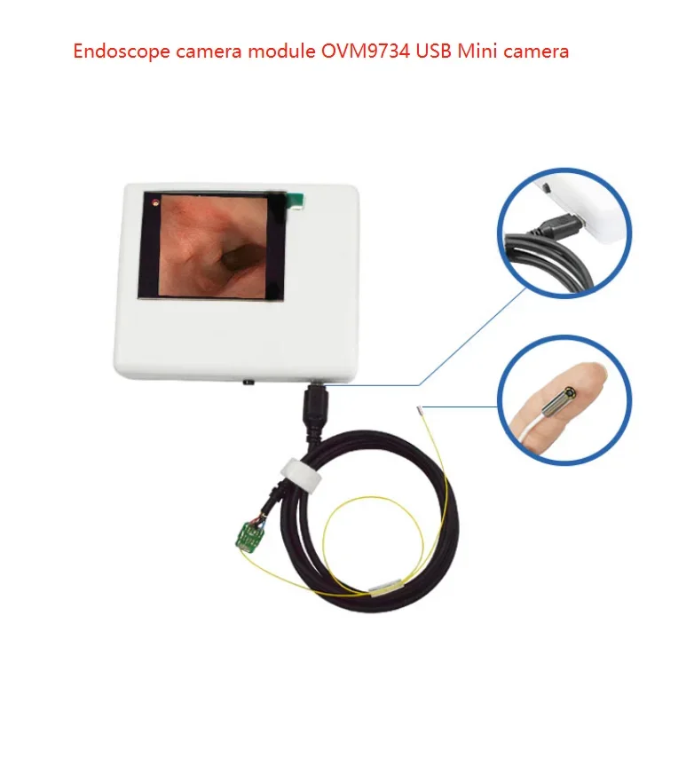 Czujnik CMOS Moduł OVM6946 Mini moduł endoskopu 400P 30fps z diodą LED