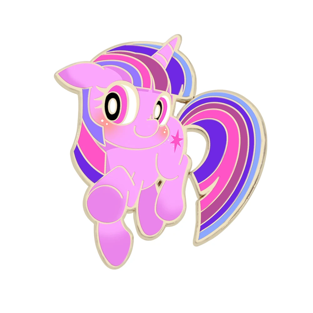 6 قطعة دبابيس المينا لطيف أنيمي شارة التلبيب بروش للمجوهرات الإكسسوار هدايا الأطفال دبابيس للنساء