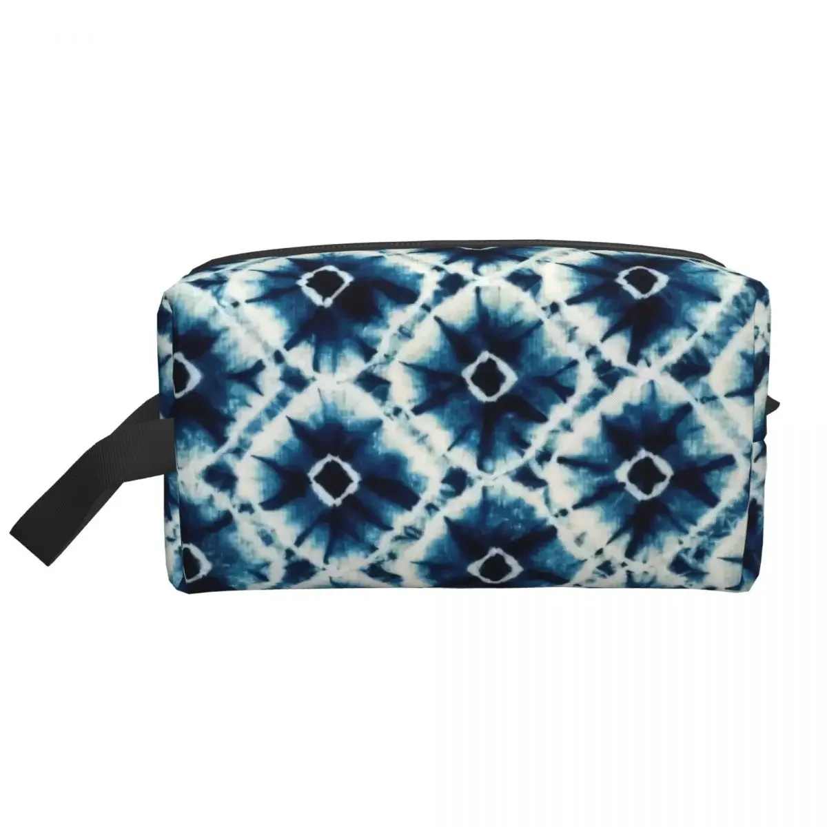 Custom Advanced Tie Dye Patterns Travel Toiletry Bag Women Traditional Dyeing Art Makeup Cosmetic Bag Beauty Storage Dopp Kit