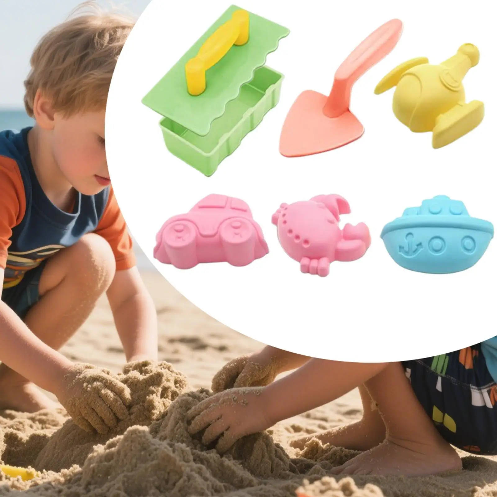 Beach Toys Outdoor Sand Construction Toys Snow Shovel Kids Educational Games Preschool Learning Activities For Poolside Summer