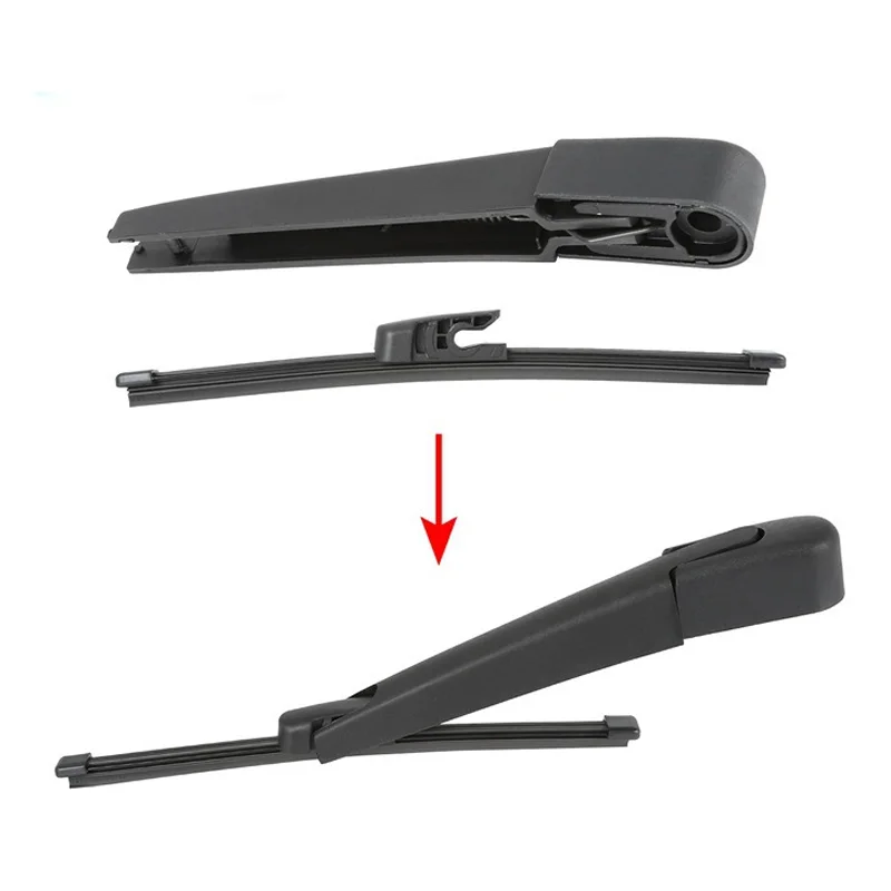 Car Rear Windshield Wiper Arm & Blade For Hyundai Veloster 2012 2013 2014 2015 Automotive External Auto Accessories