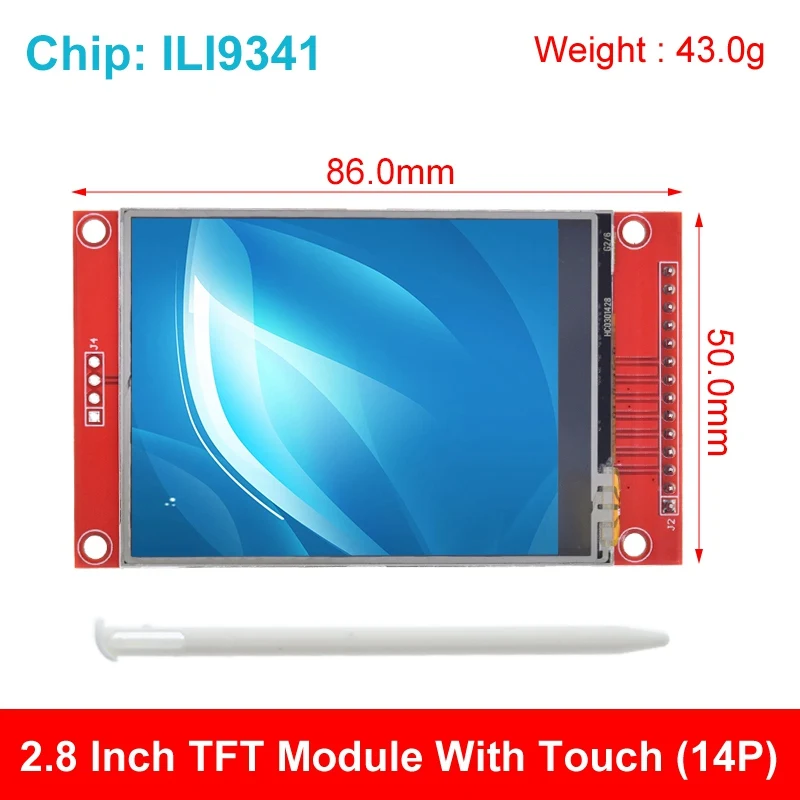 Рисунок 5 - 240x320 2,8-дюймовый SPI TFT ЖК-дисплей
