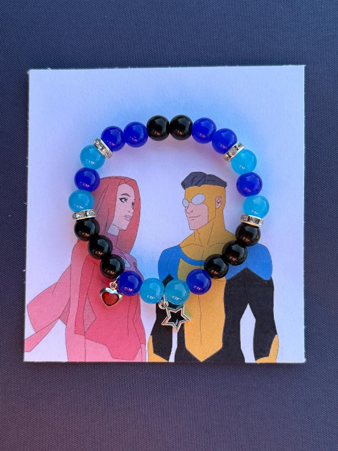Handmade Manga Matching Bracelet/Friendship/Couple Matching Bracelet Y2K Handmade