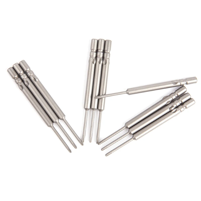 10pcs 4MM Srewdriver Bits Cross Electric Batch Head S2 Alloy Steel Material 1.2mm-4.0mm PH0 PH1 PH2 Electric Screw Driver Parts