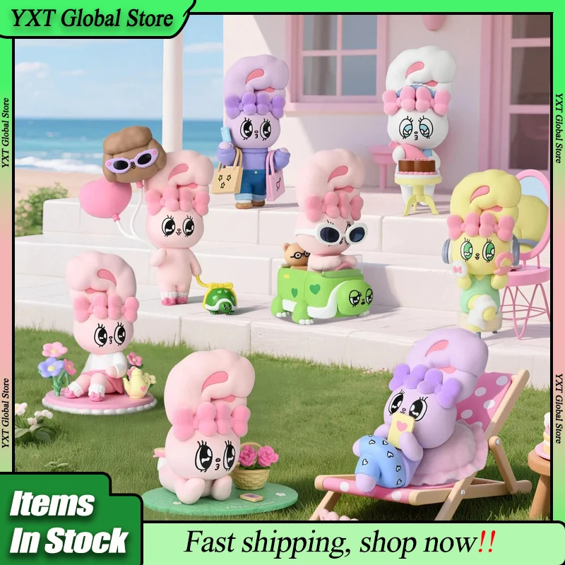 الأصلي Esther الأرنب عطلة الوقت سلسلة صندوق أعمى لطيف Esther الأرنب يتدفقون الشكل زخرفة مكتب صندوق مفاجأة هدية عيد الميلاد #4