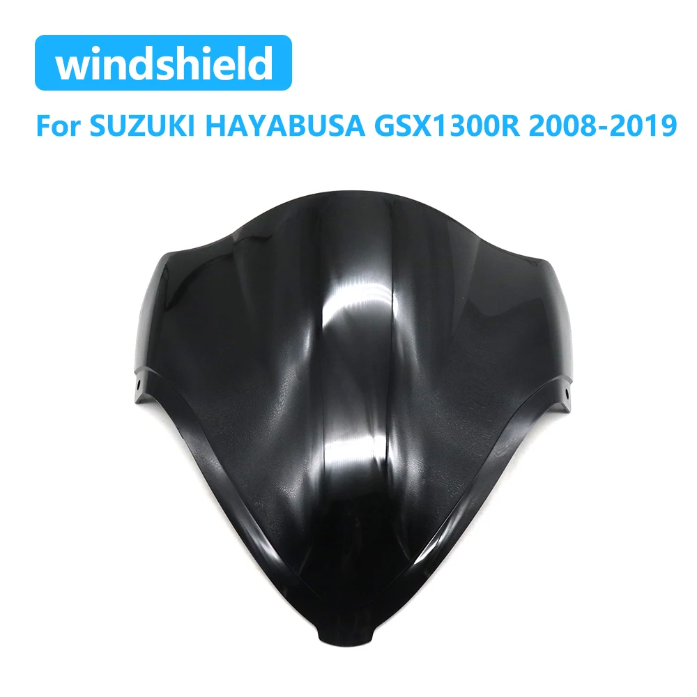 

Для SUZUKI HAYABUSA GSX1300R 2008-2019 аксессуары для мотоциклов лобовое стекло ветровые дефлекторы экран двойной пузырь
