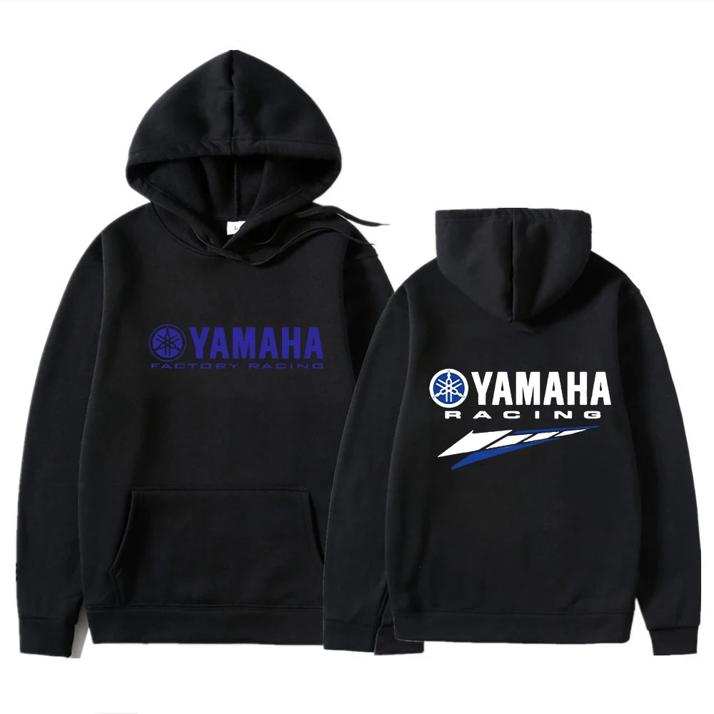 The new 2026 Yamaha autumn and winter hooded sweater, available in both men's and women's sizes, including extra large, is comfo