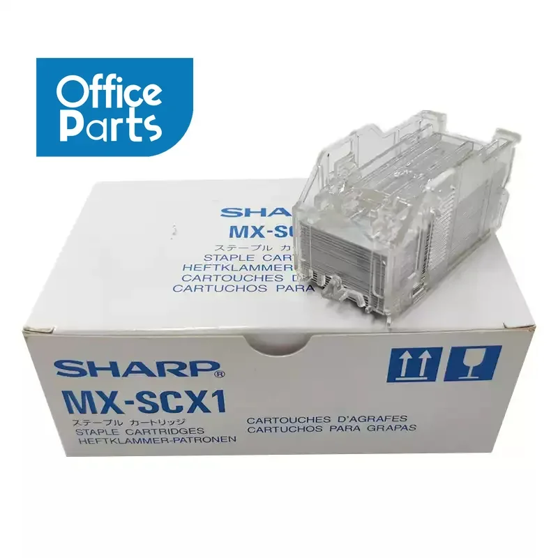 

Original New MX-SCX1 Staple Cartridge - Box of 3 for Sharp MX 2300N 2310U 2600N 2610N 2615N 2616N 2640N 2700N 2700NJ 3100N 3110N