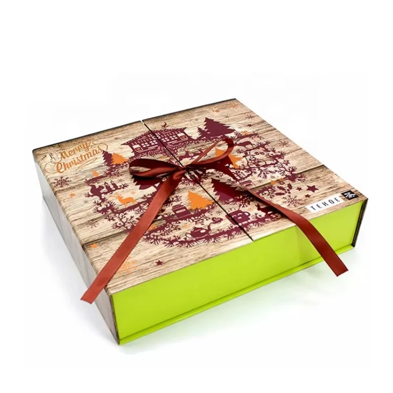 Customization.Custom Printed Paper Cardboard Birthday Holiday Anniversary Theme Activities Advent Countdown Calendar Gift Box