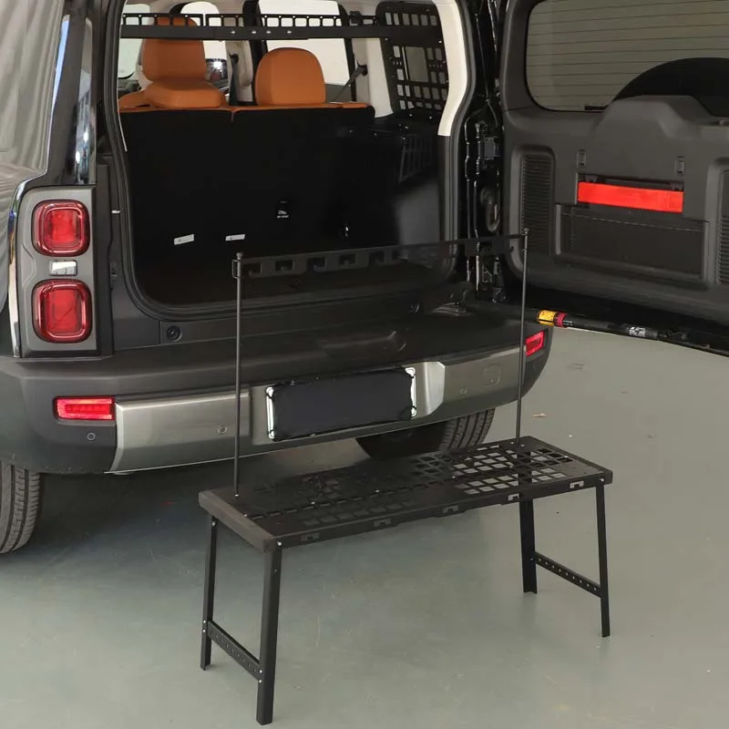 

Для Haval Raptors 2023-2024 многослойный стол-полка в багажнике, автомобильная подставка для хранения расширения, стол двойного назначения из алюминиевого сплава