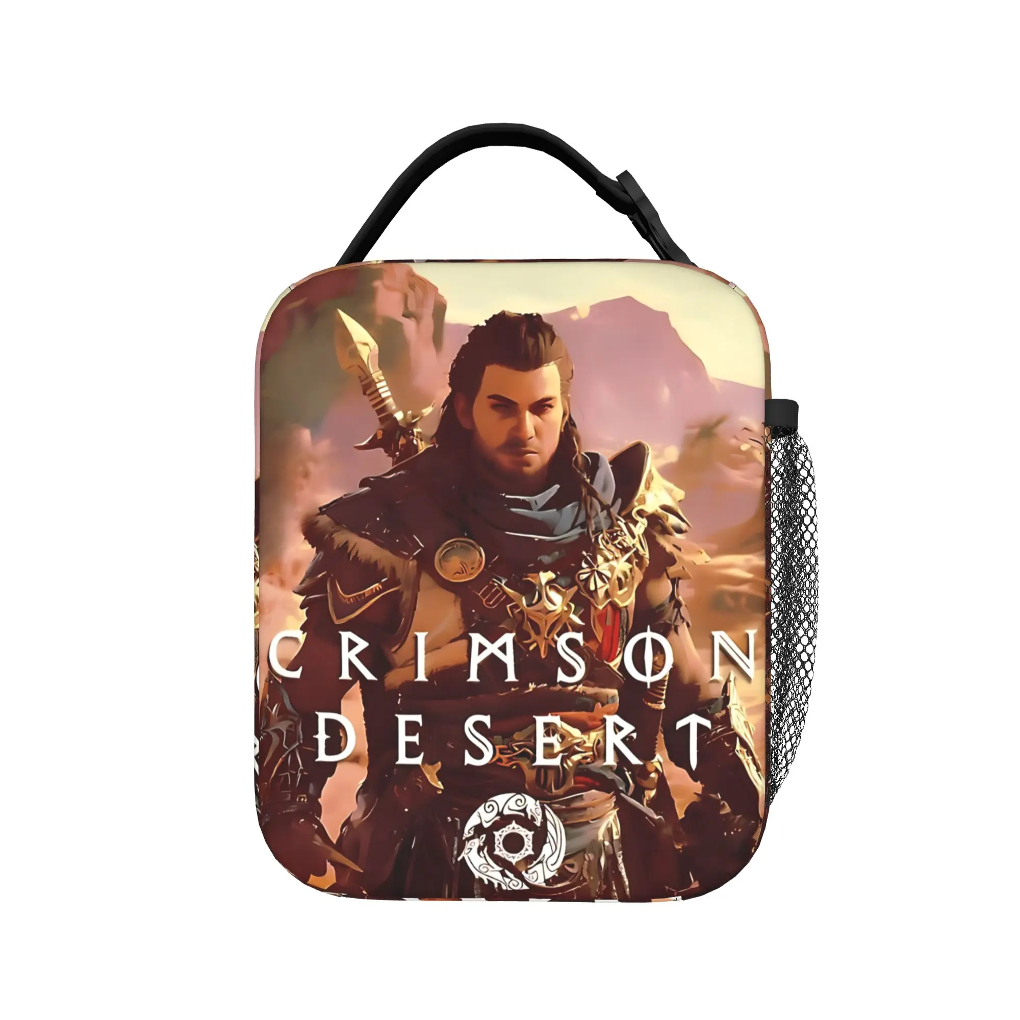 Crimson Desert  Insulated Lunch Bag Leakproof  Lunch Container Thermal Bag Tote Lunch Box School  Picnic Bento Pouch