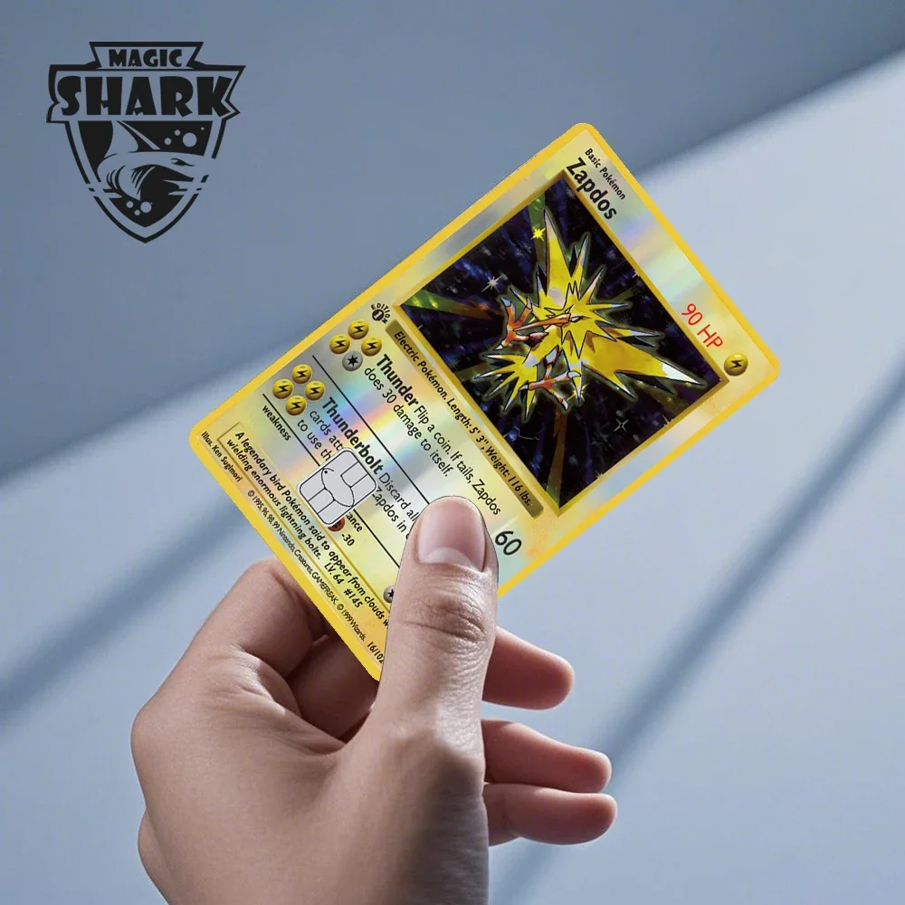 البوكيمون ستاريو ريولو توتيرا السلمينس جيراتينا ألكازام جليفيري الليزر المجسم بطاقة الخصم الائتمانية ملصق فيلم غطاء الجلد