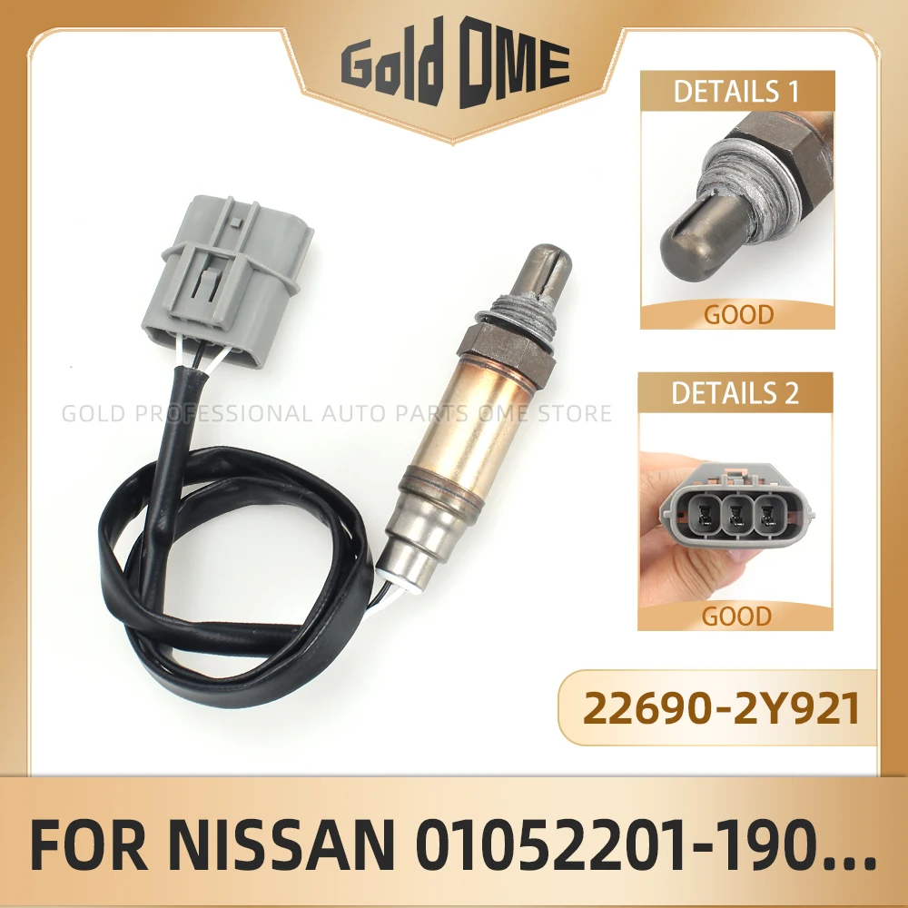 Czujnik tlenu szerokopasmowe czujniki O2 samochód stosunek paliwa powietrza sonda Lambda dla NISSAN fit A33 Grace A33 przód 22690-2Y921 01052201-190