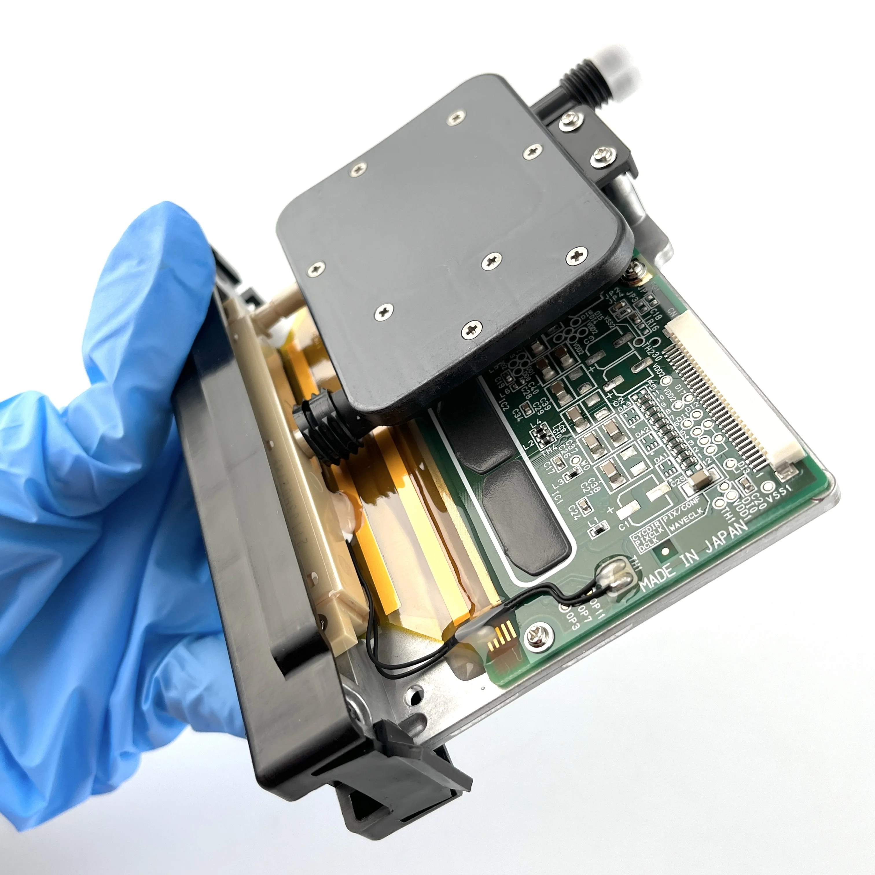 Original Seiko 510 ตัวทําละลายอิงค์เจ็ทเครื่องพิมพ์หัว Spt510-35pl Spt510-50pl Printhead สภาพใหม่ขนาดใหญ่รูปแบบใช้