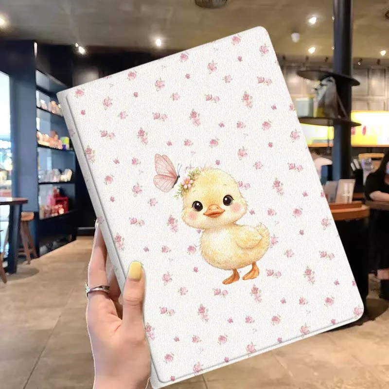 Cute Duck Pattern For Lenovo Xiaoxin Pad Pro Tab P12 P11 11 11.2 11.5 10.6 inch K10 M10 Plus Tablet Case Soft