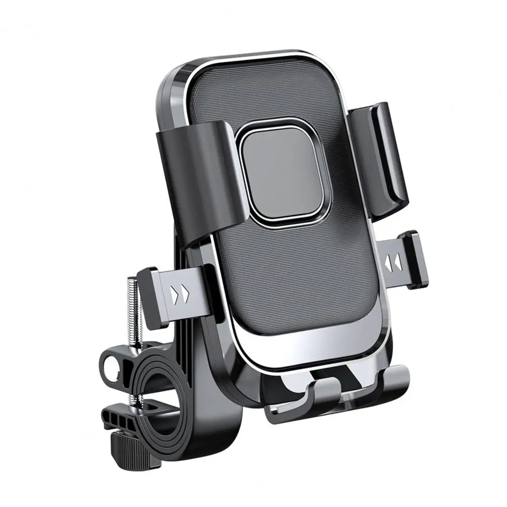 Bike Phone Holder Anti-Shake High Stability Simple Installation Universal Motorcycle Handlebar Phone Mount Bracket Bike Supplies