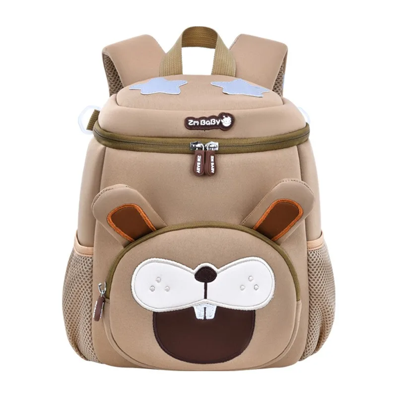 Kindergarten Kids Backpack Boys Cartoon Cute Shoulders Backpack Lightweight Breathable Waterproof Schoolbag Kids Mini Backpacks