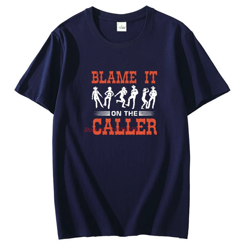 يلوم ذلك على المتصل مضحك الجرافيك تي شيرت القطن قصير الأكمام تي شيرت للجنسين الصيف قمصان جديدة وتي شيرت طباعة تي شيرت #6