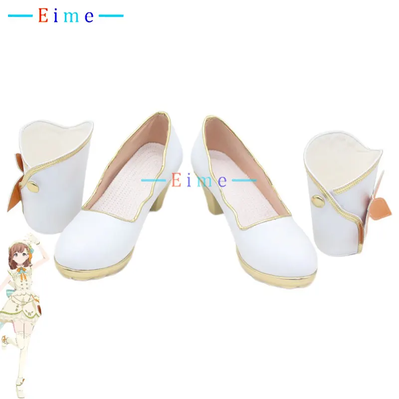 

Hanasato Minori Cosplay Shoes PJSK Cosplay Props PU Shoes Anime Accessories Halloween Carnival Boots Custom Made