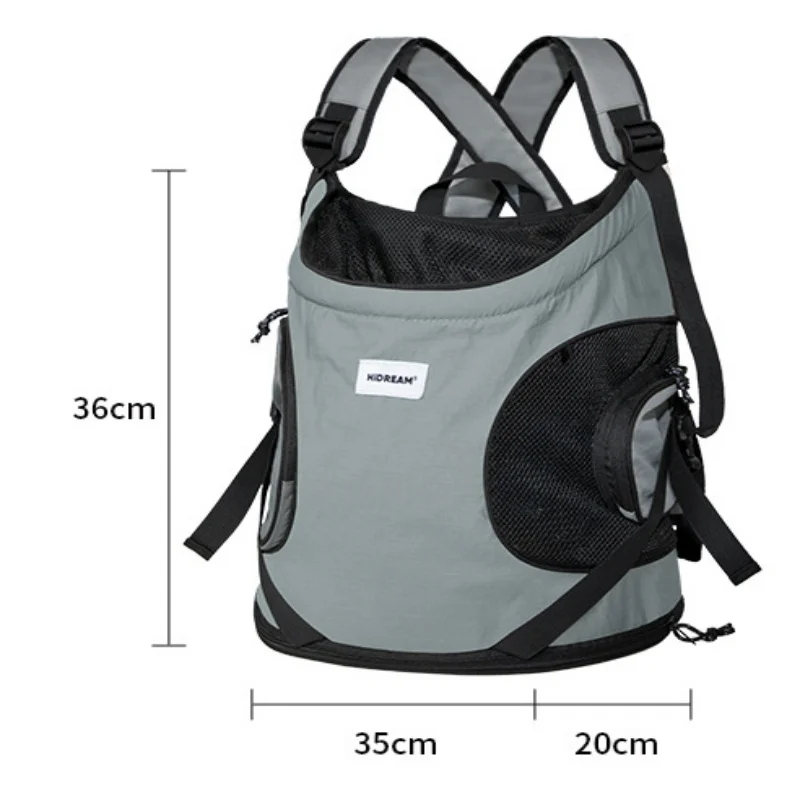 Cat backpacks, pet outdoor supplies, breathable canvas bags suitable for outdoor travel, bicycle backpacks, cat and dog backpack