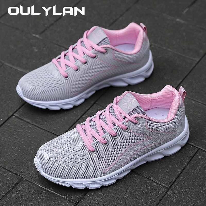 New Lightweight Soft Sole Outdoor Sports Spring and Autumn Sneakers Women Casual Shoes Women's Mesh Comfort Running Shoes