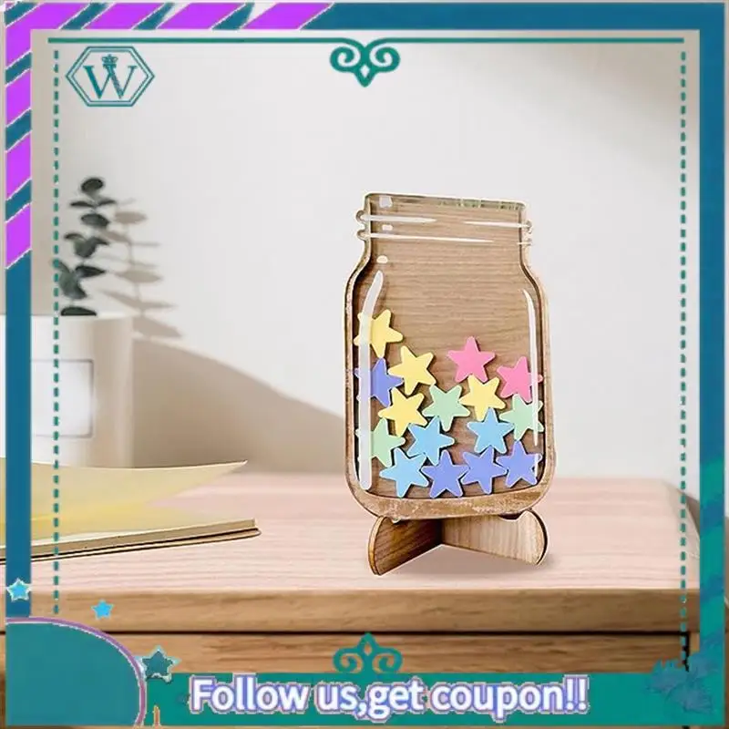 Reward Jar Kit For Kids With Stars Classroom Daily Training Reward Board Classroom Reward Jar Set Kit With Tokens Chore Chart