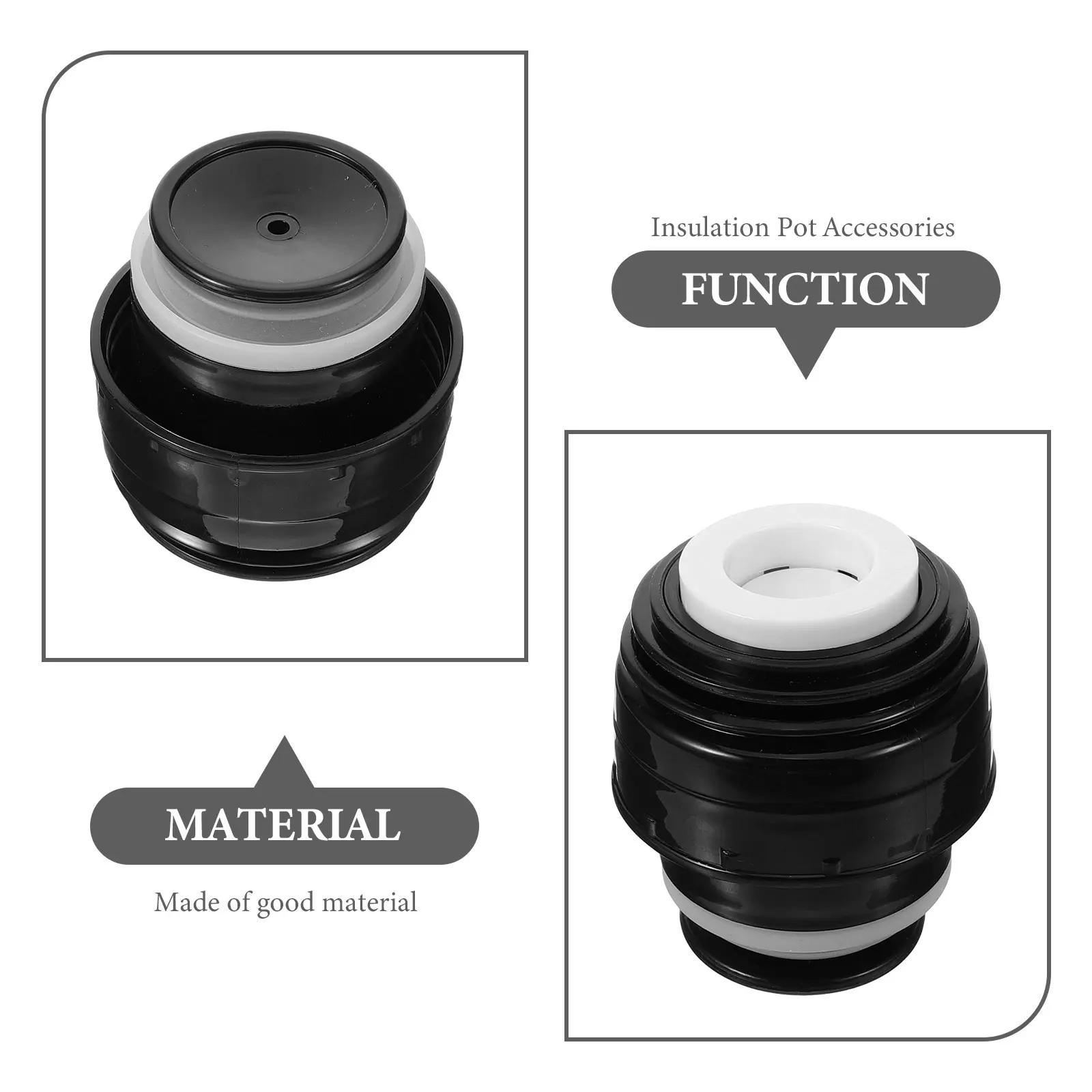 

Vacuum Insulated Bottle Cap Leak Proof Cup Lid Replacement Sports Beverage Container Accessory Plastic Hot Cold