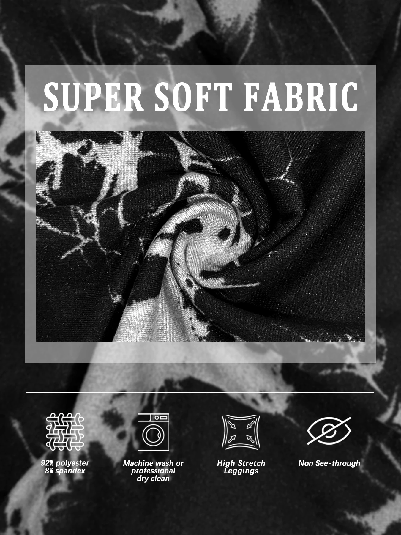 Super Soft High Waisted Tie Dye Leggings for Women Yoga Running Gym No See Through Workout Athletic Tights Push Up Gym Fitness