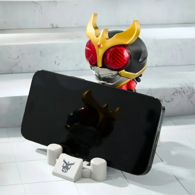 New Product In Stock Wasa Collaboration Kamen Rider Figurine Dreadlock Blind Box Trendy Tabletop Ornament Kongwo Double Ride