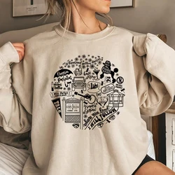 Gilmore Girl Sweatshirt Vintage Stars Hollow Hoodie Rory Lorelai Gilmore Sweater Luke's Diner Crewneck Sweatshirts Gift for Fans