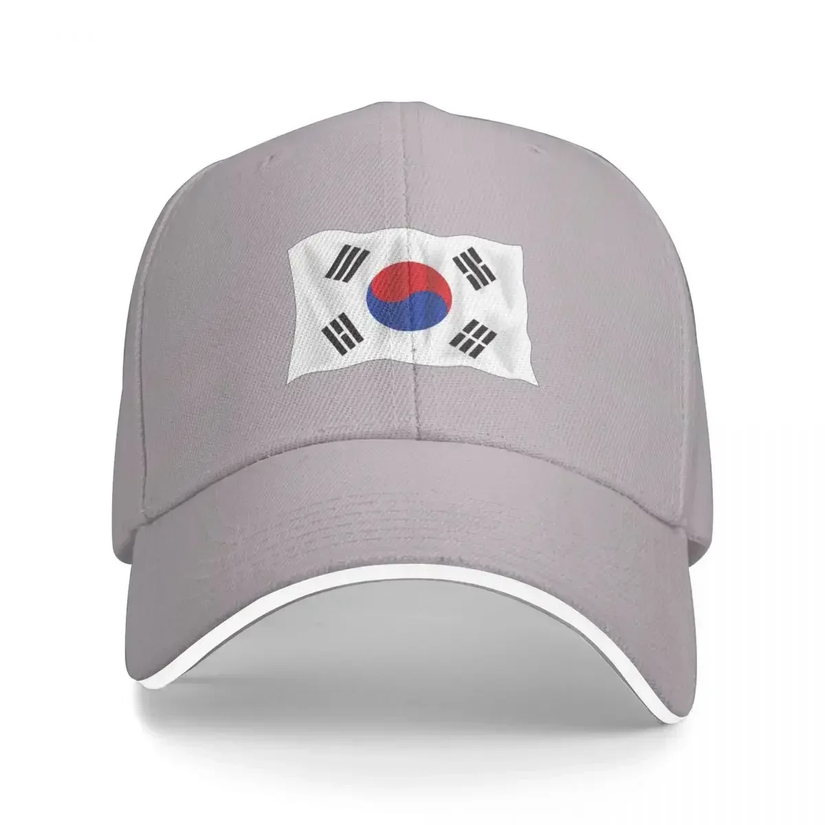 

South Korean Flag - South Korea -Seoul Cap Baseball Caps New in Hat Caps Women Men's Streetwear Outdoor for Sun Protection