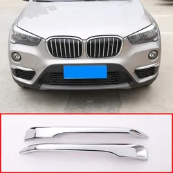 For 2016-2019 BMW X1 F48 ABS front fog lamp trim strip decoration car exterior decoration accessories