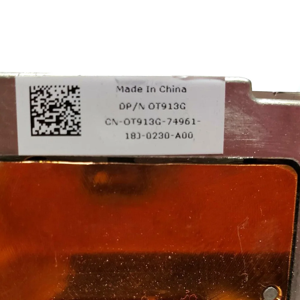 Disipador de calor Original de CPU, CN-0T913G para servidor PowerEdge R810 0T913G, disipador de calor pasivo de refrigeración de CPU